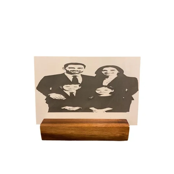 Large Custom Engraved Photo Frame