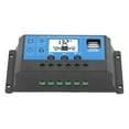 thumbnail image 2 of Controlador de carga solar LCD de 30 A, 12 V, 24 V, identificación automática, completamente 4-Control PWM por etapas, 2 of 14