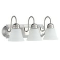thumbnail image 5 of 18.79" 3-Light Brushed Nickel Bathroom Vanity Light Fixtures, 5 of 8