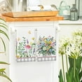 thumbnail image 4 of SM-XLHN Yellow Daisy Bees Eucalyptus Summer Kitchen Towels Dish Towels, 18x26 Inch Spring Farmhouse Flowers Decoration Hand Towels Set of 2, 4 of 6