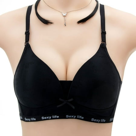 

Tarmeek Seamless Bras for Women Sleep Leisure Sports Yoga Bra Padded Wireless Thin Soft Comfy Pullover Tops Plus Size Bra