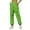 Green, variant on IDALL Sweatpants Women Joggers for Women Women's Thin High Waisted Loose Sweatpants Comfortable High Waisted Pants With Pockets Casual Sweatpants Hiking Pants High Waisted Pants Beige S