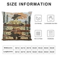 thumbnail image 5 of YINGXI The Hell I Won't Throw Pillow Case, Decorative Cushion Cover for Farmhouse Living Room,Gifts for Countryside Lovers, Women Girls Gifts 12x12in, 5 of 5