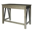 thumbnail image 2 of OSP Home Furnishings Braydon 42-Inch Wide Writing Desk, Grey Oak, 2 of 5