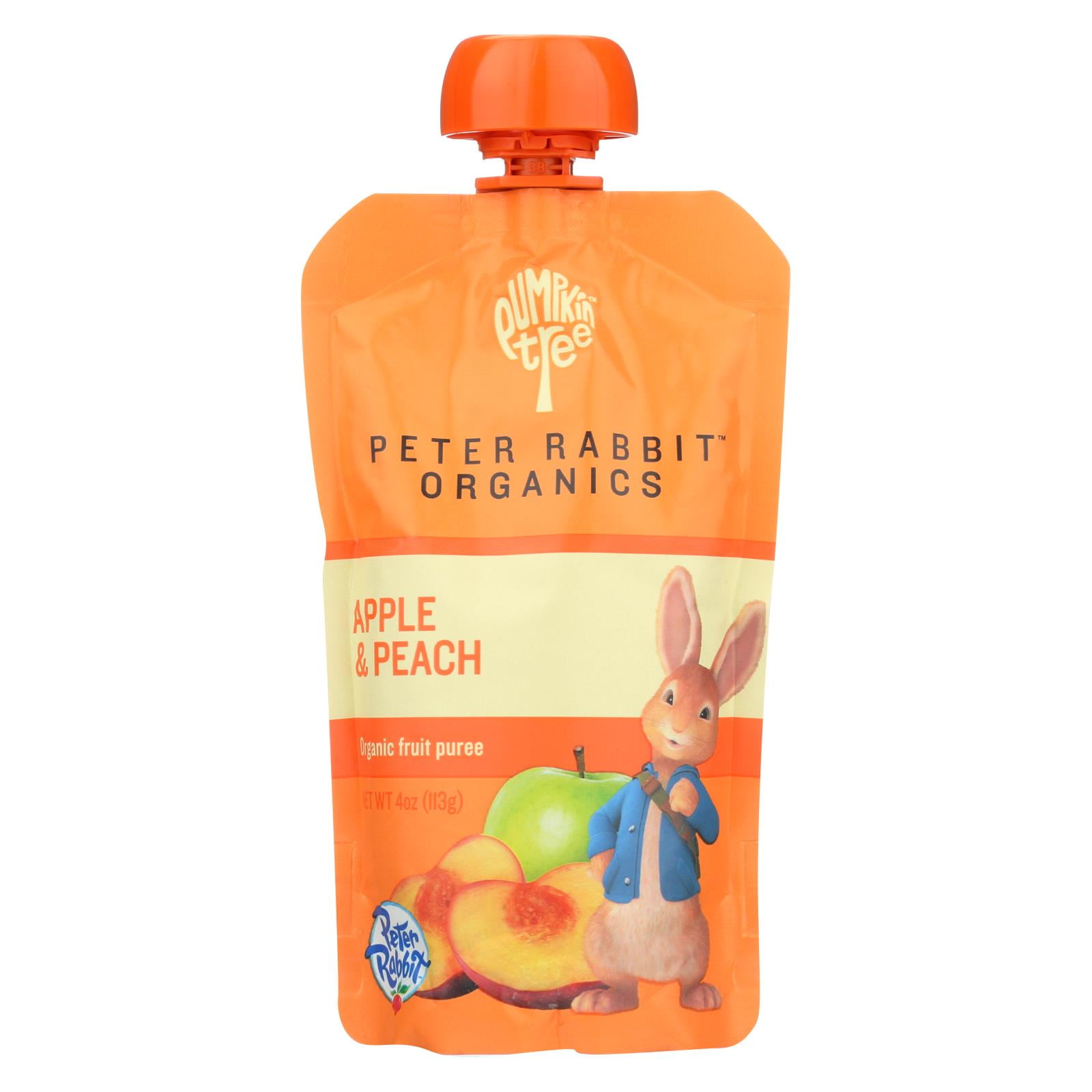 Peter Rabbit Organics Fruit Snacks - Peach And Apple - Case Of 10 - 4 Oz