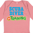 thumbnail image 4 of Inktastic Scuba Diver in Training Boys or Girls Long Sleeve Baby Bodysuit, 4 of 5