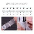 thumbnail image 4 of 88 Keys 61 Keys 54 Keys Transparent Piano Keyboard Stickers Electronic Keyboards Stickers Tabs Musical Notes Key Stickers, 4 of 8