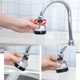 thumbnail image 4 of Awdenio Rotatable Faucet Sprayer Tap Booster Shower Water Saving, 4 of 8