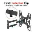 thumbnail image 2 of TV Wall Mounts - Full Motion TV Wall Mount for 26-55 Inch Flat Screens and Curved TVs up to 88 LBS, Wall Mount TV Bracket with Swivel Articulating Arms, Max VESA 400x400mm, 2 of 8