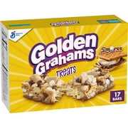 Golden Grahams Cereal Treat Bars, Bonus Pack, 17 Bars, 17.9 oz