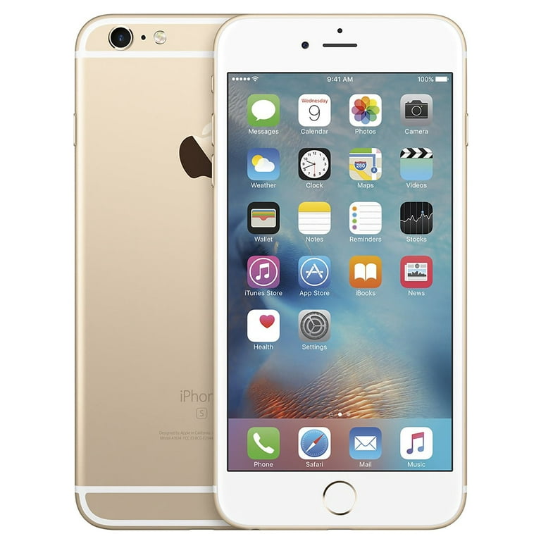 Restored Apple iPhone 6s Plus 64GB, Gold - Unlocked GSM