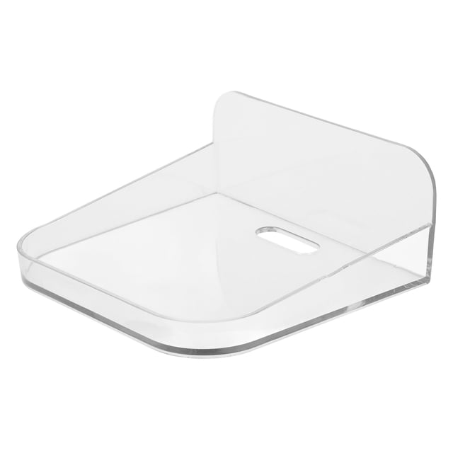 Estantes flotantes de pared para cámara de seguridad, monitor de bebé, estante de pared transparente para sala de estar, estante flotante pequeño