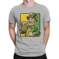 thumbnail image 2 of Cheers from the Leprechaun St. Patricks Day Beer Celebration Men's T-shirt, 2 of 3