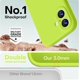 thumbnail image 3 of Funda de Silicona Premium, compatible con MagSafe, a Prueba de Golpes, para iPhone 17 6.3", Verde Fluorescente, 3 of 7