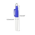 thumbnail image 2 of Unique Bargains Mini Permanent Markers Dry Erase Pen with Keychain Clip, 3 Pack Blue, 2 of 5