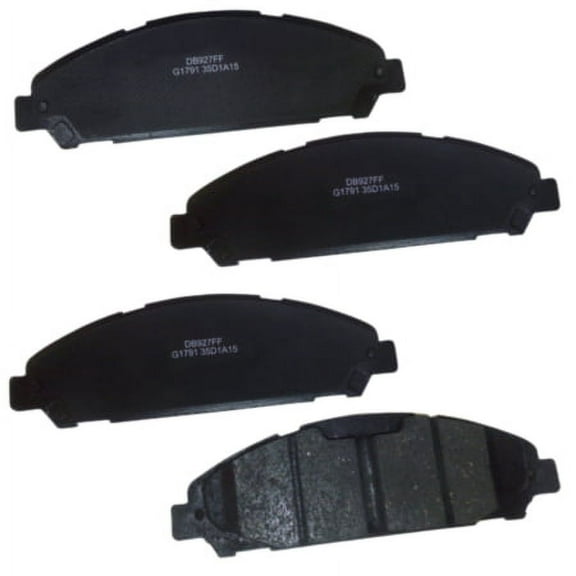 Carquest Premium Gold Ceramic Brake Pads - Front (4-Pad Set)