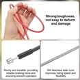 thumbnail image 4 of Bicycle Shift Cable Housing Set Bicycle Gear Shifter Transmission Cable, Black, 4 of 7