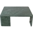 thumbnail image 4 of Meridian Furniture Livorno Green Genuine Marble Coffee Table, 4 of 7