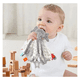 thumbnail image 4 of Manta De Apego Peluche Malubero, Gris, 4 of 4
