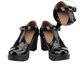 thumbnail image 5 of 1 par de zapatos de tacón alto con punta redonda, impermeables, para mujer, 5 of 6