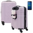 thumbnail image 1 of Luggage Wrangler Astral Lilac con tapa dura, 50 cm, con portavasos, 1 of 7