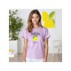 thumbnail image 1 of Playera Blusa De LimonesDolce Far Niente – Disfruta el Placer de No Hacer Nada con Estilo Color Lila Talla Grande Marca Emil SaEs, 1 of 4