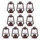 thumbnail image 5 of 10 piezas de minilámpara de queroseno con simulación de árbol de Navidad, colgante retro para Navidad, decoración de lámpara de queroseno de Halloween, estilo vintage, 5 of 5