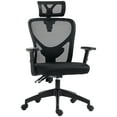 thumbnail image 4 of Ergonomic Office Chair, High Back Mesh With Lumbar Support, Adjustable , Armrest And Seat, Black Color Home Desk Height,, 4 of 7