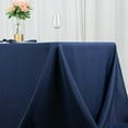 thumbnail image 4 of Balsa Circle 90" x 132" Premium Polyester Rectangular Tablecloth Table Linens Navy Blue, 4 of 8