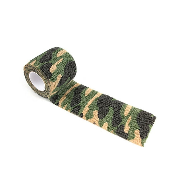 Rubans de Chasse en Plein Air Ruban Adhésif Réutilisable Rouleau de Colle Invisible Anti-Ampoules Imperméable Bandage Protecteur Sport camouflage Jungle