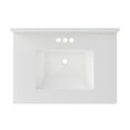 thumbnail image 6 of Craft + Main Qz31224r 31" Quartz Vanity Top - Black Galaxy, 6 of 7