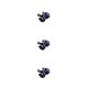 thumbnail image 1 of Guardurnaity Pendientes Acrílico en forma de C Plata Ear Stud Universal Transparente Aro Mujer Moda Pendiente Banquete Accesorios Azul Type1 NO1, 1 of 6