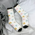 thumbnail image 5 of Fuzoiu Little Elephant Print Athletic Crew Socks for Men & Women,Casual Crew Socks,Above Ankle Crew Socks for Business, Casual, 5 of 6