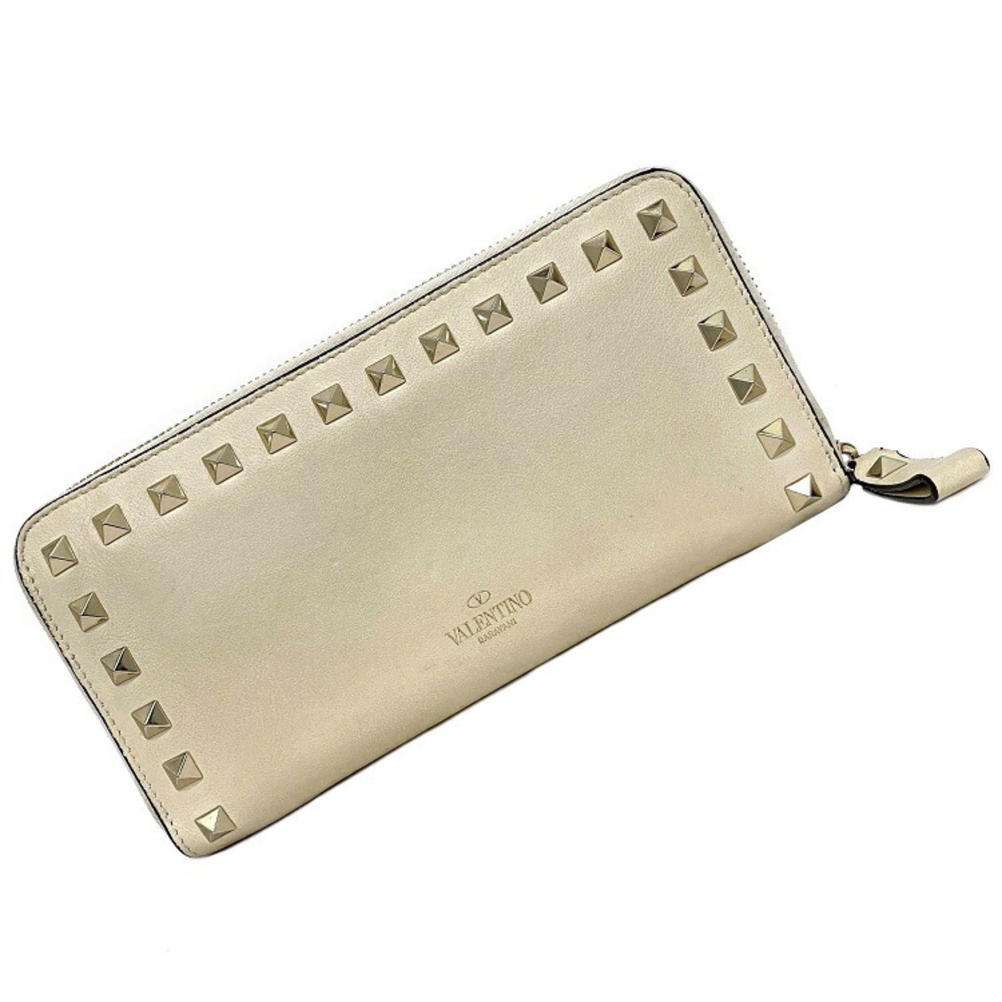 Valentino Garavani - Authenticated Handbag - Leather White for Women, Good Condition