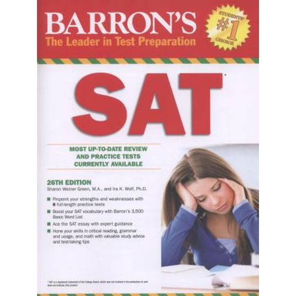 Pre-Owned Barron's SAT (Paperback) 1438000197 9781438000190
