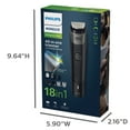 thumbnail image 4 of Philips Norelco Multigroom Series 5000 18 Piece, Beard Face, Hair, Body and Intimate Hair Trimmer For Men - No Blade Oil MG5900/49, 4 of 9