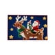 thumbnail image 2 of Seyotauo Winter Merry Christmas Santa Deer Snowflake Kitchen Rugs and Mats Kitchen Floor Mats Seasonal Decor Anti Slip Xmas Tree Cushion Case Bathroom Rug for Indoor Holiday Decoration, 2 of 6