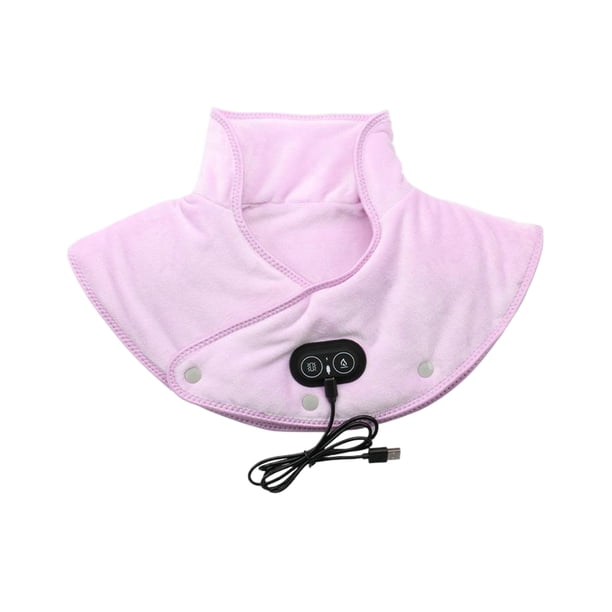 Almohadilla de Masaje con Calefacción Eléctrica Yuarrent para Hombros y Cuello Violeta