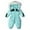 Sky Blue, variant on Baby Romper Infant Hooded Jumpsuit Long Sleeve Footed Onesie Outwear Outfits(Blue,4-5 Years)