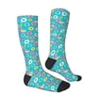 thumbnail image 3 of Balery Donut Printed Novelty Socks Men's Women's Crew Socks Sports Socks Knee High Socks Cotton Socks Quirky and Cool Socks, 3 of 9