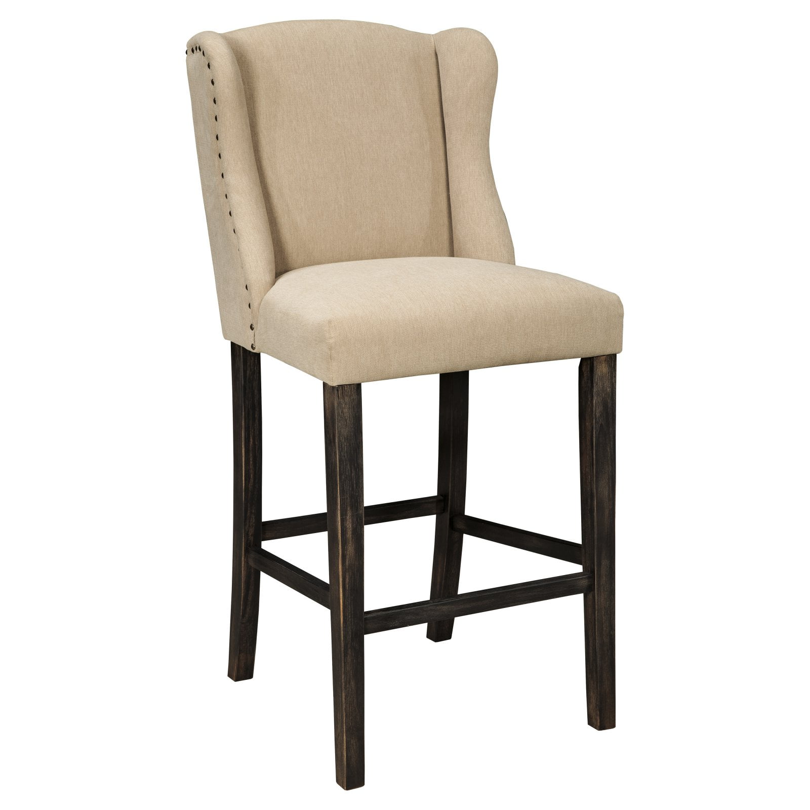 Signature Design By Ashley Moriann 30 In Upholstered Bar Stool Set Of 2 Walmartcom Walmartcom