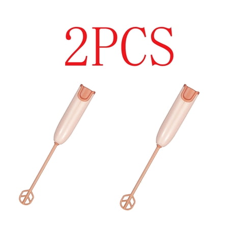 Portable Handheld Electric Stirrer with 2 Replacement Mixing Sticks Compact Drink Mixer for Milk Powder Protein Shakes Coffee & Tea Ideal for Travel Office Home & Feeding Daily Use Light Brown Portable Handheld Electric Stirrer with 2 Replacement Mixing Sticks Compact Drink Mixer for Milk Powder Protein Shakes Coffee & Tea Ideal for Travel Office Home & Feeding Daily Use Light Brown