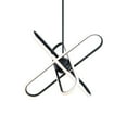 thumbnail image 2 of WAC Lighting Valerius 24" LED 3000K Mid-Century Aluminum Pendant in Nickel, 2 of 3