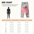 thumbnail image 3 of Balery Adorable Pink Fluffy Birds Pantalones de pijama para mujer, pijamas ultraligeros, pantalones de estar por casa-3X-Large, 3 of 6