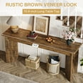 thumbnail image 5 of Tribesigns 70.9-Inch Extra Long Console Table, Farmhouse Sofa Console Table with Widened Tabletop, 5 of 6