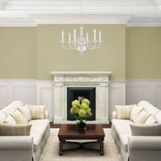 Livex Lighting Williamsburgh Chandelier in White
