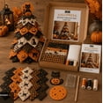 thumbnail image 2 of Thanksgiving Harvest Tree Tree Quilt Kit – Easy Layered Fabric Holiday Décor for Quilting Lovers, Traditional Christmas Fabric Art Kit for Adult Crafters, 2 of 6