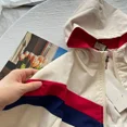 thumbnail image 4 of Chaqueta de primavera y otoño para niños, abrigo informal con capucha y estilo para bebé, ropa de primavera, origen continental de China, 2024, 4 of 5