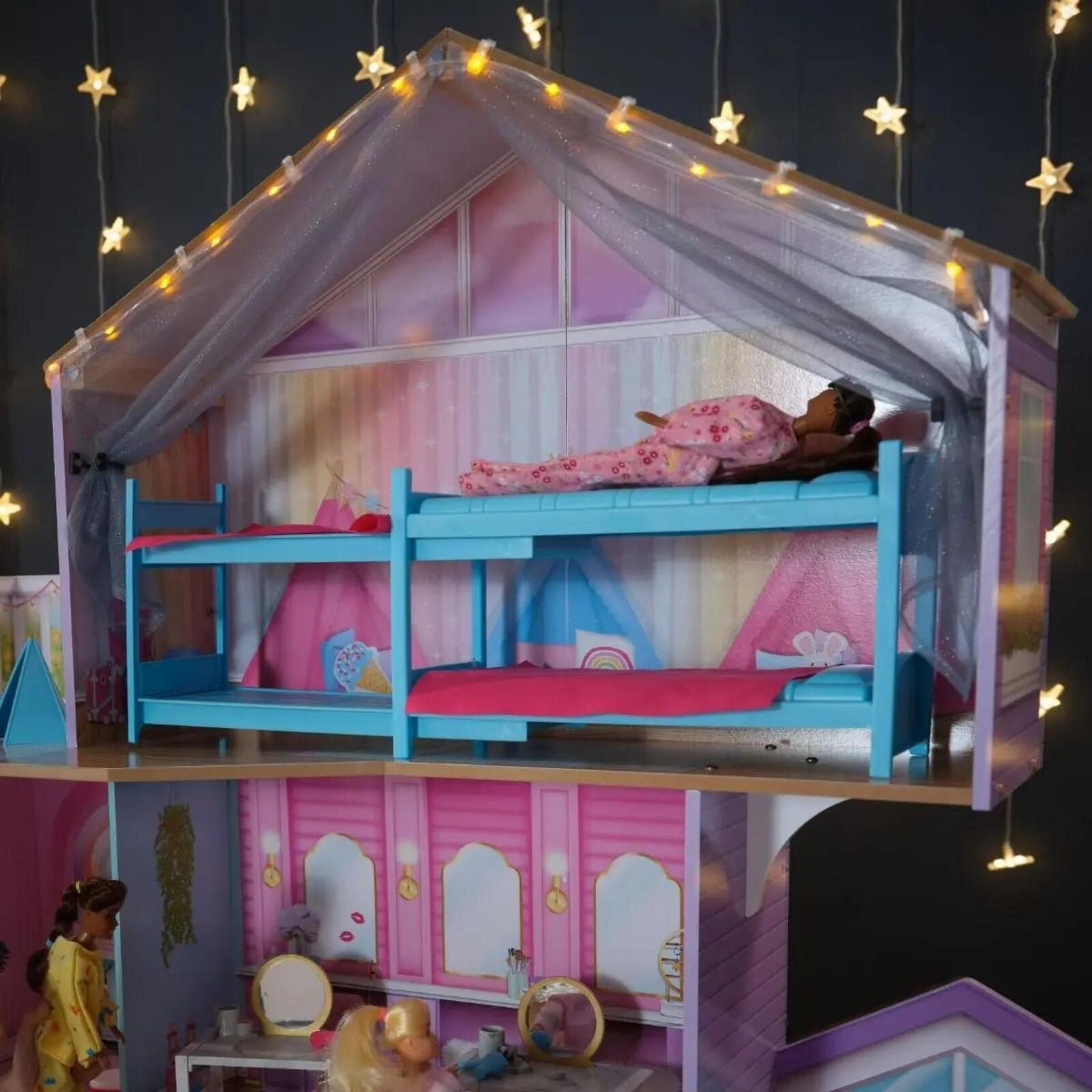 KidKraft Ultimate Slumber Party Wooden Mansion Dollhouse