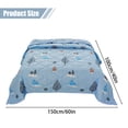 thumbnail image 4 of Barhoo Summer Quilt – Lightweight Cooling Air Conditioning Blanket for Adults, Ventilate Soft Washed Cotton Thin Comforter, Machine Washable, Ideal for Hot Sleepers and Warm Weather A, 4 of 5